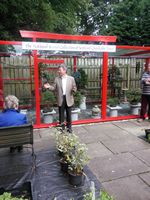 Consul General Daisuke Matsunaga giving speech in front of the Collection at the 2017 Open Day.